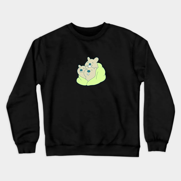 Quokka Q002 Crewneck Sweatshirt by cutequokka